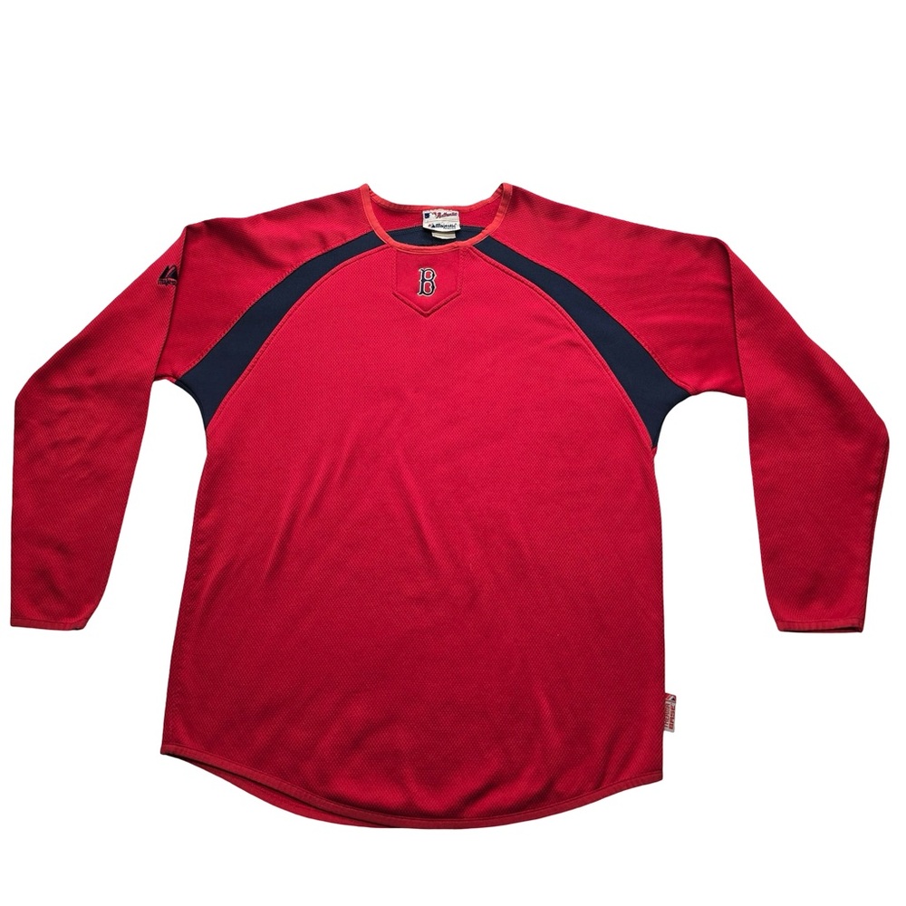 Majestic Boston Red Sox Authentic MLB Thermal L/S Jersey‎ L